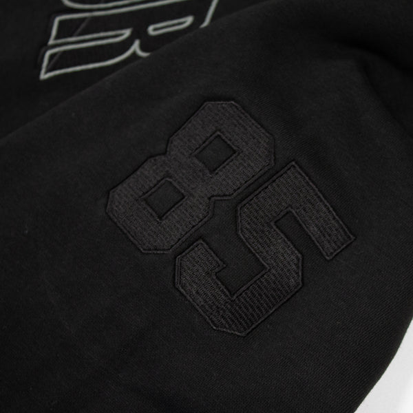 North Harbour Retro Hoody - Black
