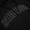 North Harbour Retro Hoody - Black