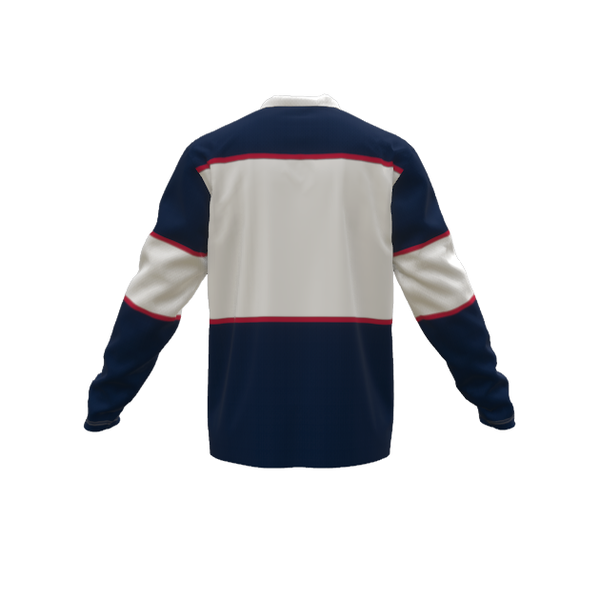 Auckland Rugby Retro Long Sleeve Polo