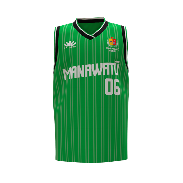 Manawatū Rugby Basketball Singlet - Pre Order