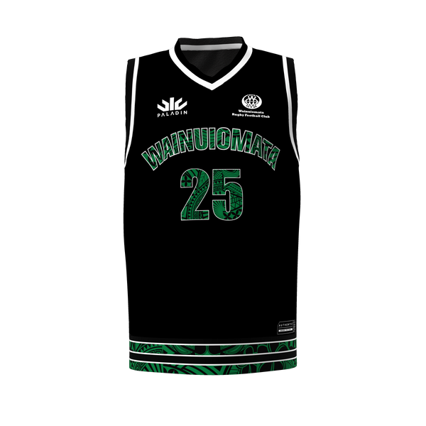 Wainuiomata RFC Basketball Singlet Diamond