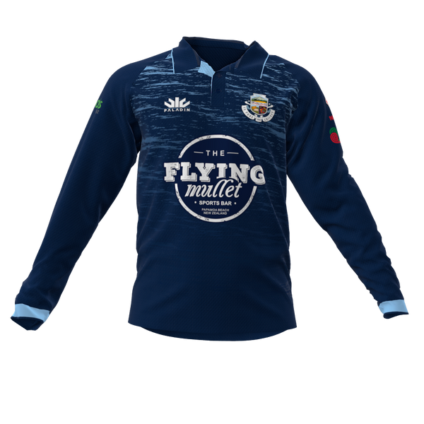 Te Puke Cricket Senior Coloured Long Sleeve Playing Shirt