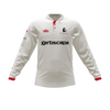 Karaka Cricket Club White Long Sleeve Cricket Shirt