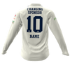 Te Puke Cricket Senior Cream Long Sleeve Playing Shirt