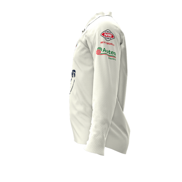 Te Puke Cricket Senior Cream Long Sleeve Playing Shirt