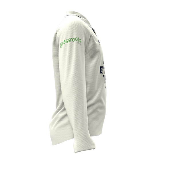 Te Puke Cricket Senior Cream Long Sleeve Playing Shirt