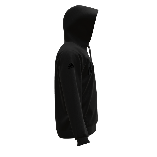 North Harbour Retro Hoody - Black