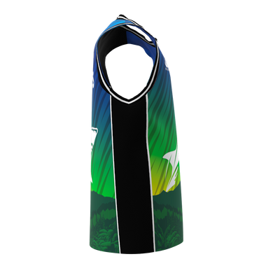Pirongia Rugby Club Mountain Sharks Basketball Singlet