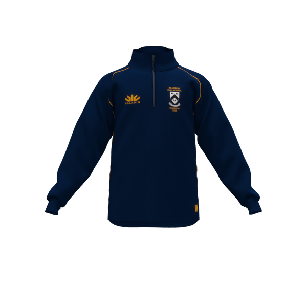 Hillcrest High School Leavers Quarter Zip - Mens