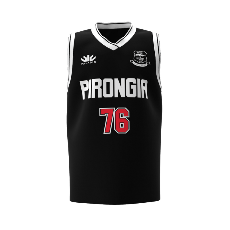 Pirongia Rugby Club Basketball Singlet