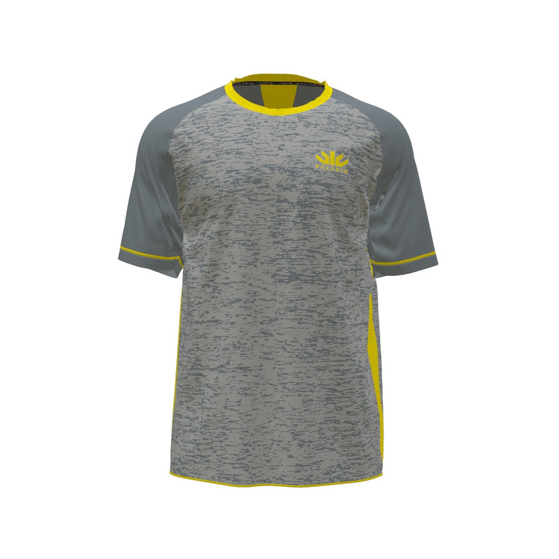 Men's Baseline Tee - Marle/Yellow