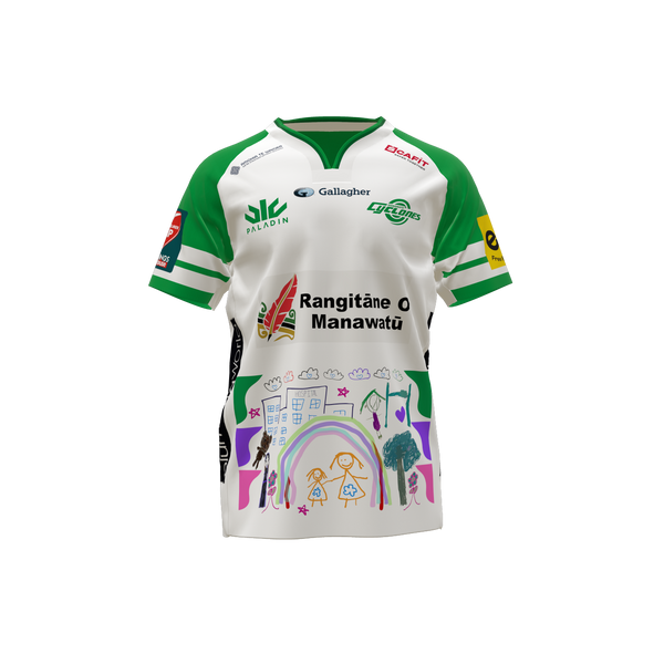 Manawatū Cyclones Replica Charity Jersey - Mens and Kids