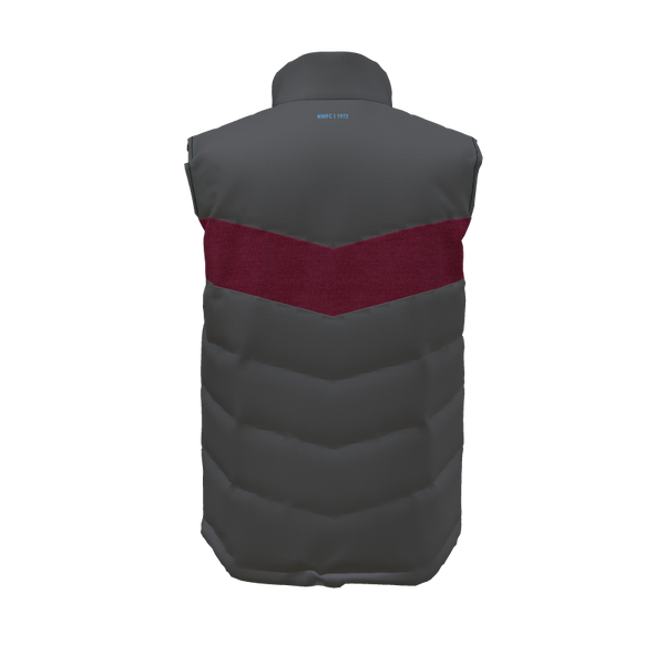 North Wellington FC Puffer Vest - Womens