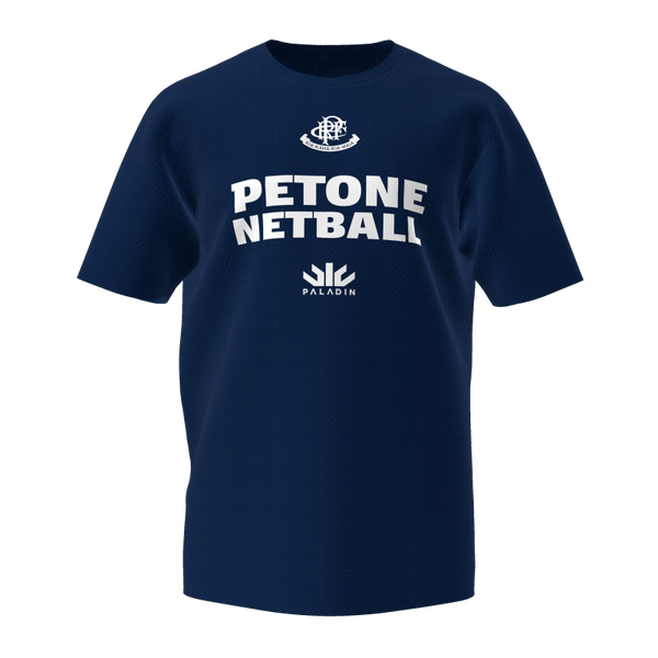 Petone RFC Cotton Tee - Netball