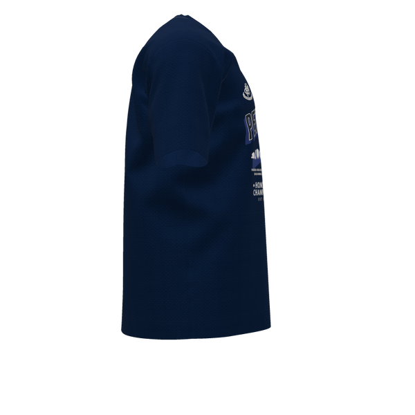 Petone RC Champions Cotton Tee - Navy - Mens & Kids