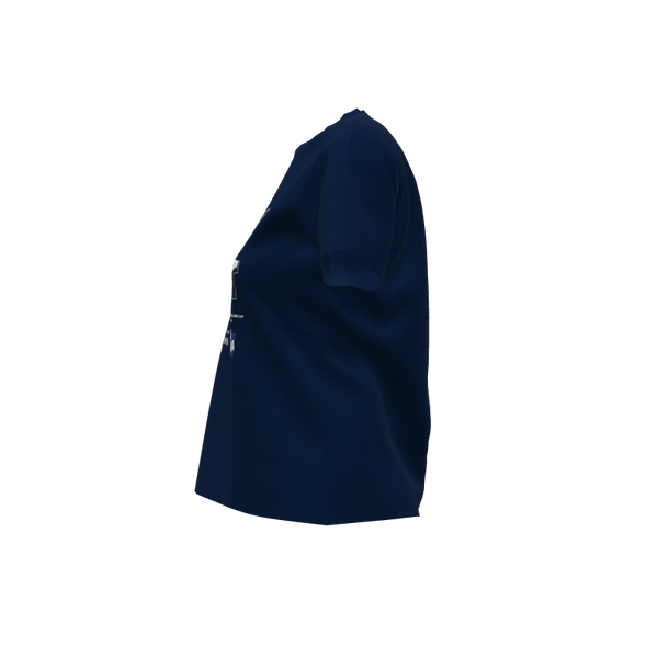 Petone RC Champions Cotton Tee - Navy - Womans