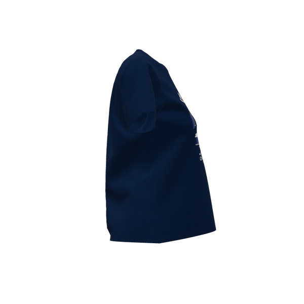 Petone RC Champions Cotton Tee - Navy - Womans