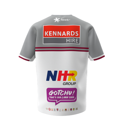 2026 North Harbour Gym Tee White