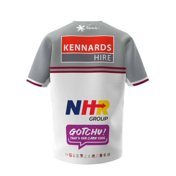 2026 North Harbour Gym Tee White