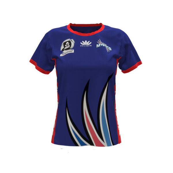 Mystics Heritage Warm-up Tee - Womens